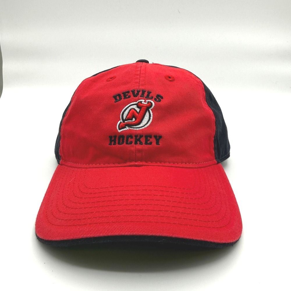 New Jersey Devils Reebok Hat Mens‎ OS NHL Hockey Adjustable Strapback NWOT